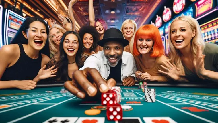 Collage of dreamjili app features including slots, live dealer games, and sports betting interface