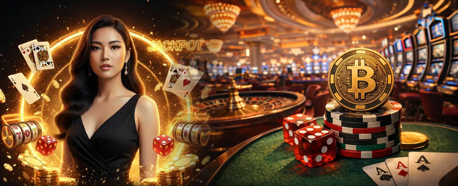 Dreamjili Live Casino Dealer welcoming players