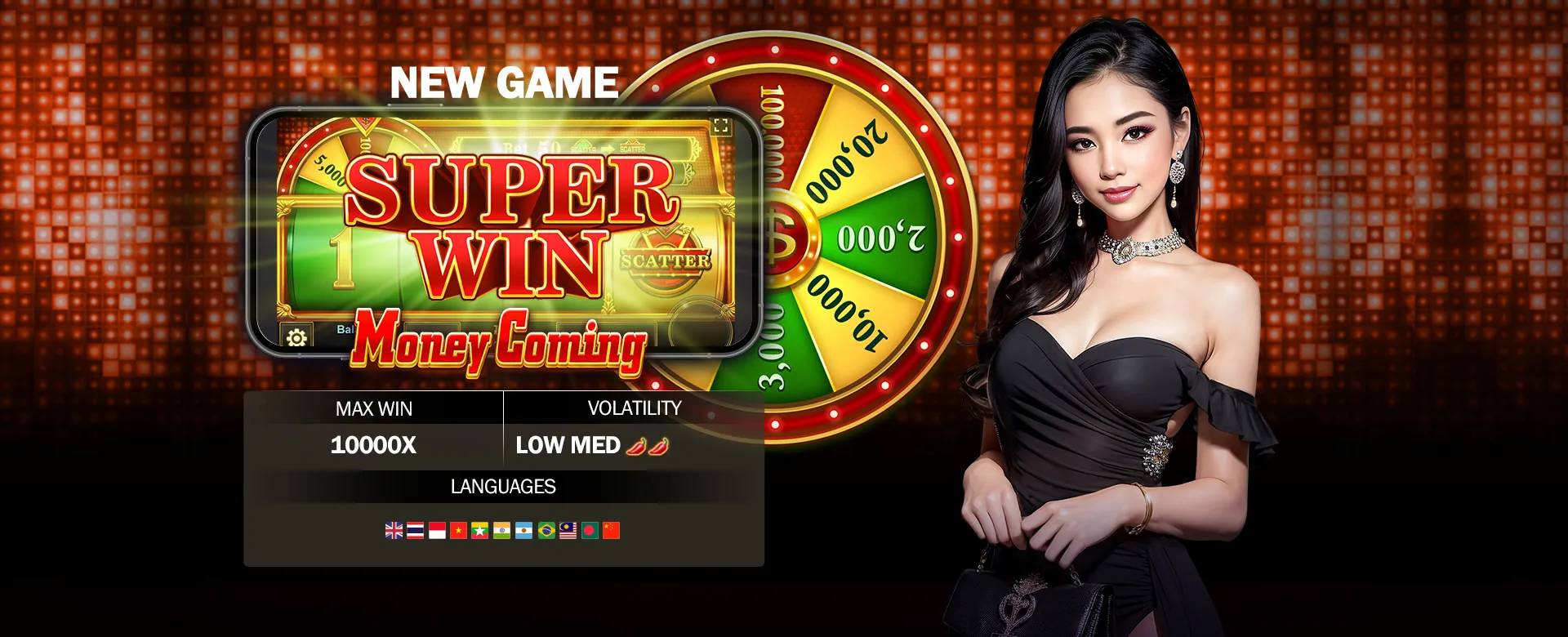 Dreamjili player celebrating a win with digital casino elements